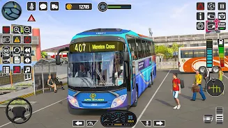 City Coach Bus Driving 2023 Captura de tela 4