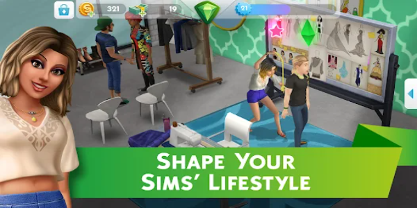 The Sims Mobile Captura de tela 1