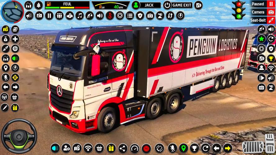 US Truck Driving 3D Truck Game應用截圖第2張