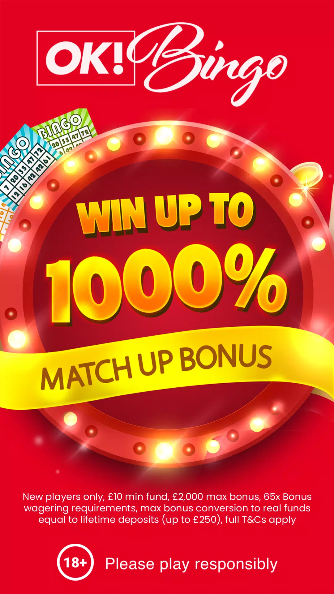 OK! Bingo - Online Casino Screenshot 1