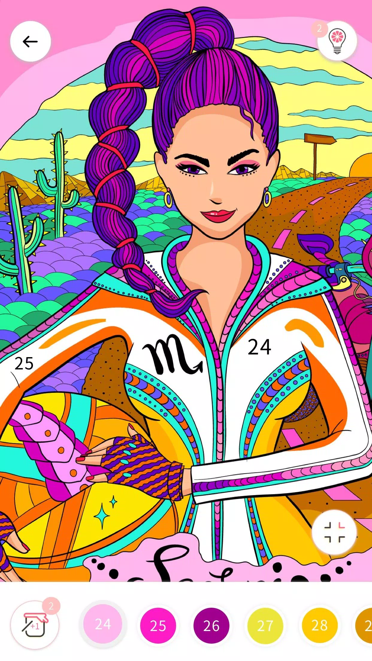 Fun Color by Number Book स्क्रीनशॉट 4