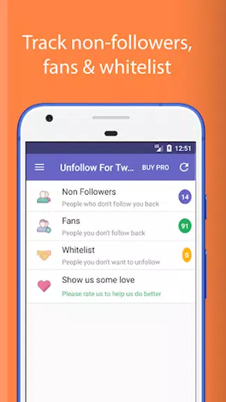 Unfollow For Twitter應用截圖第1張