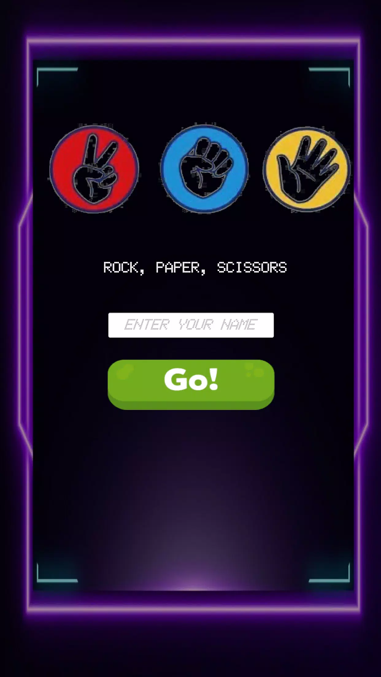 Rock, Paper, Scissors スクリーンショット 1