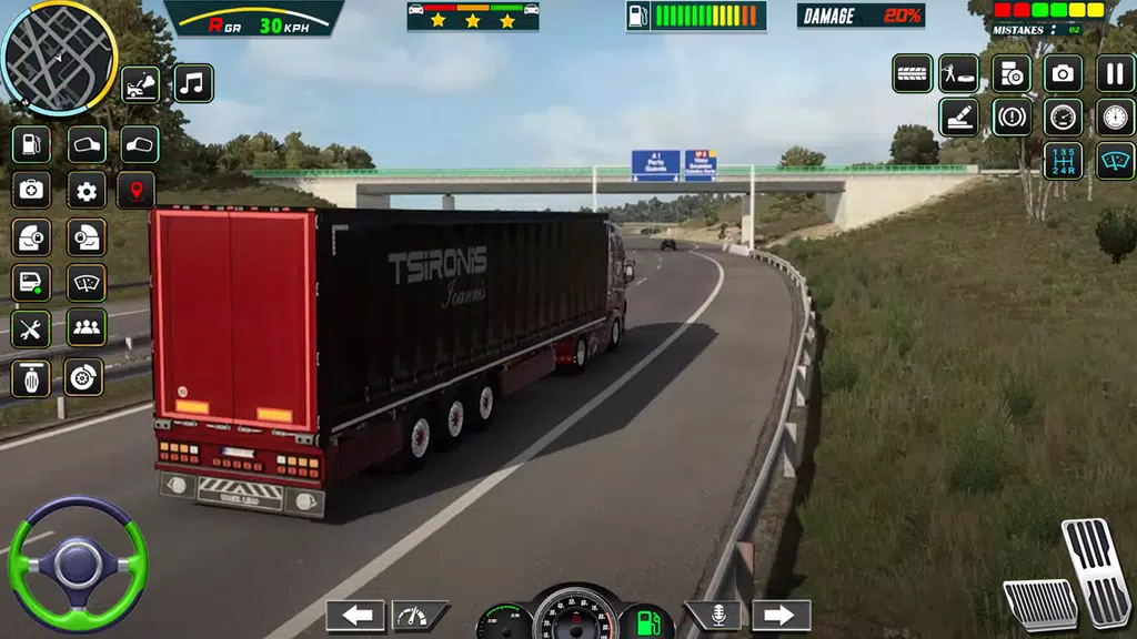 Real City Cargo Truck Driving Скриншот 4