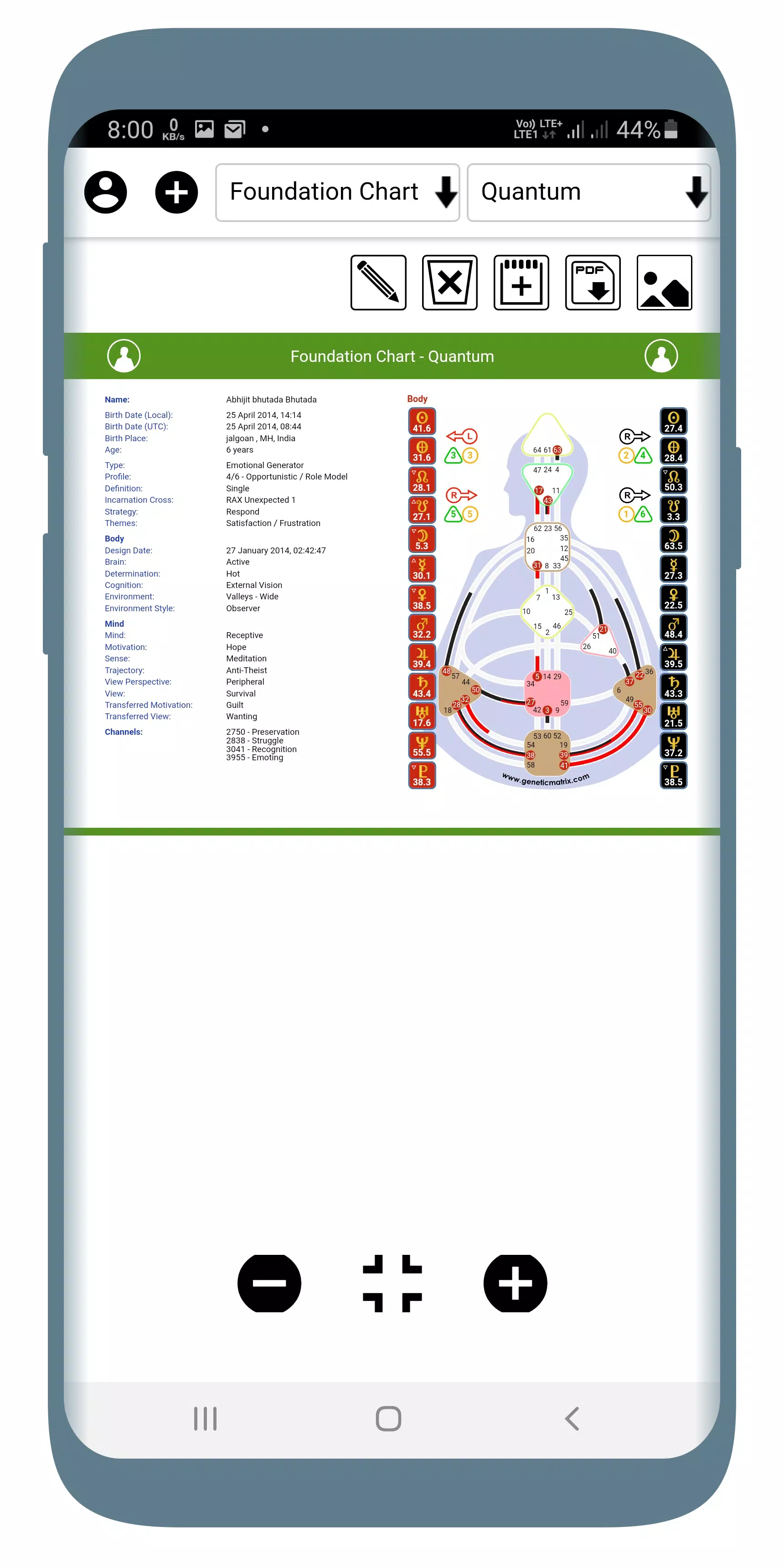 Genetic Matrix Screenshot 2