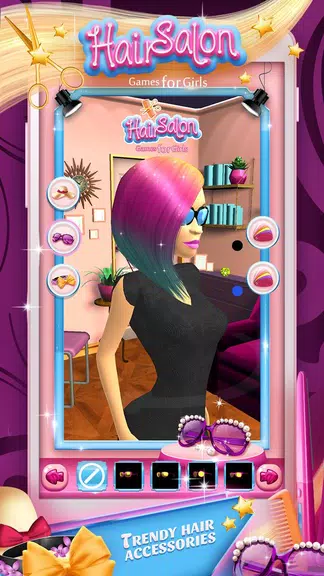 Hair Salon Games for Girls应用截图第2张