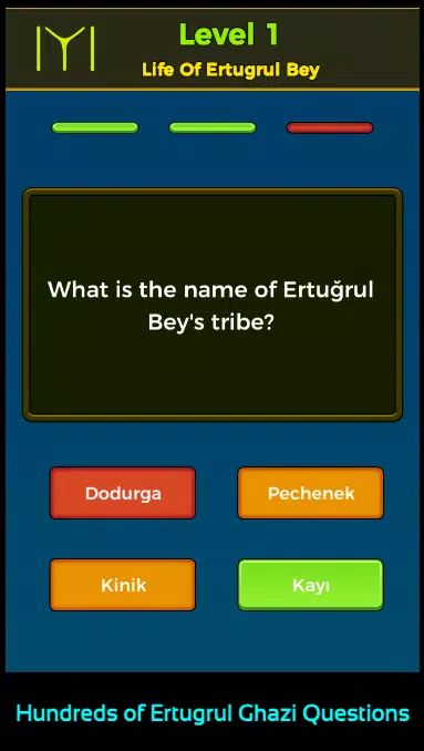 Ertugrul Ghazi Quiz Game Captura de pantalla 2