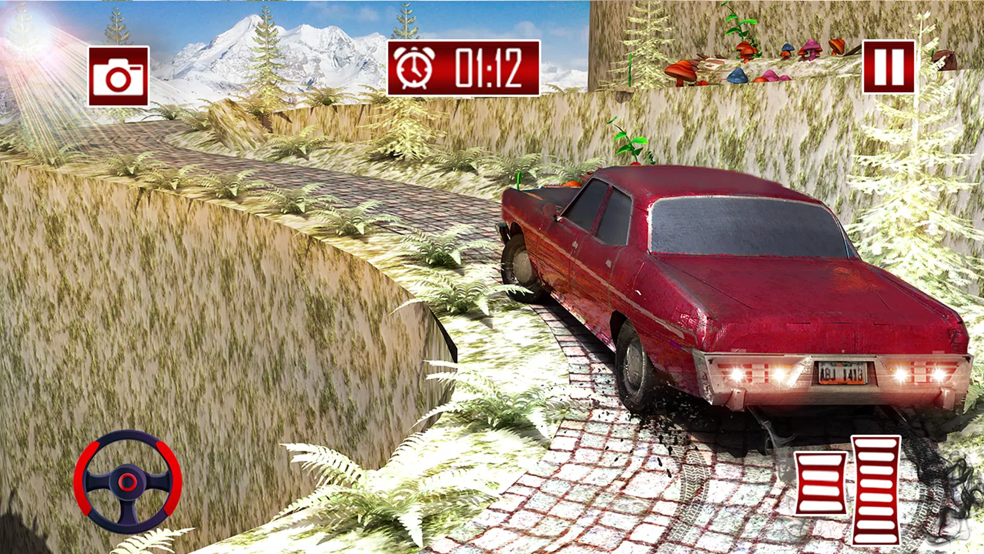 Classic Car Real Driving Games Capture d'écran 2