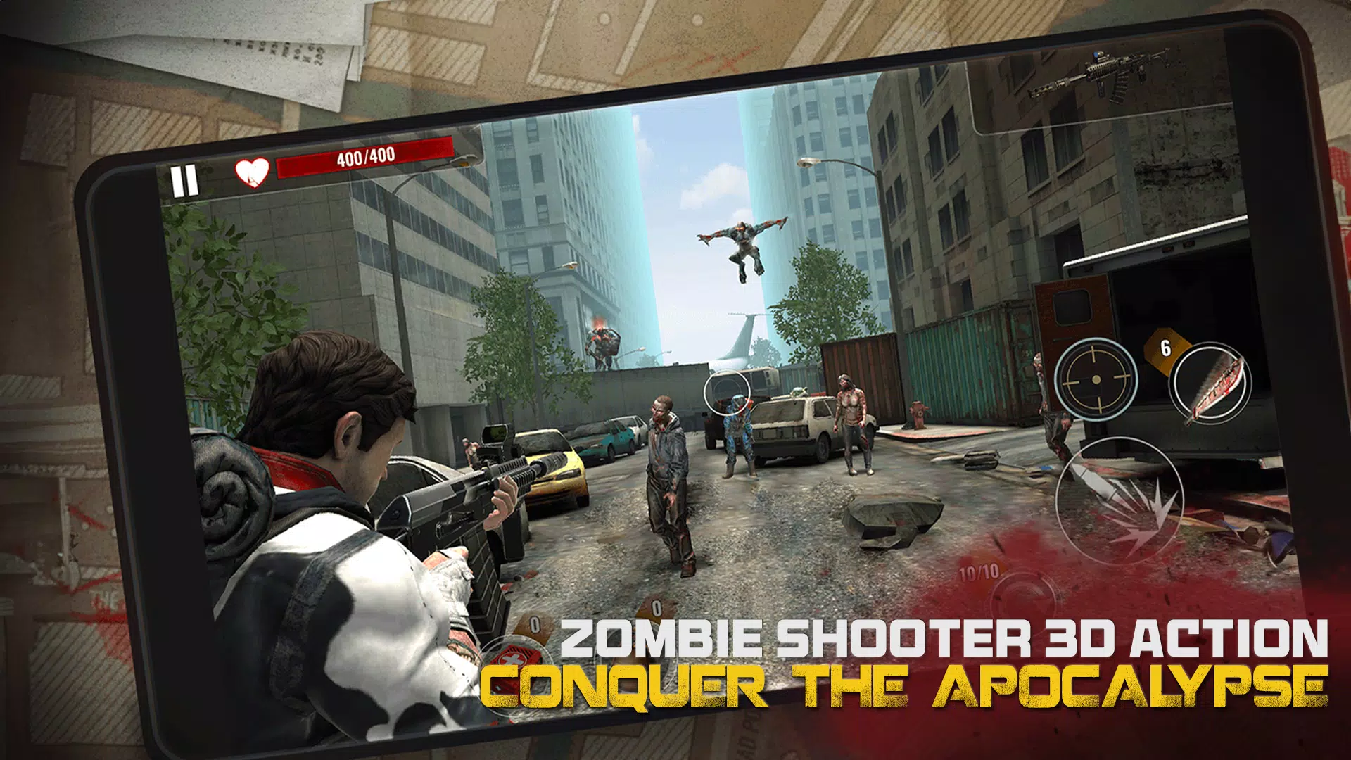 Zombie Shooter 3D Captura de pantalla 2