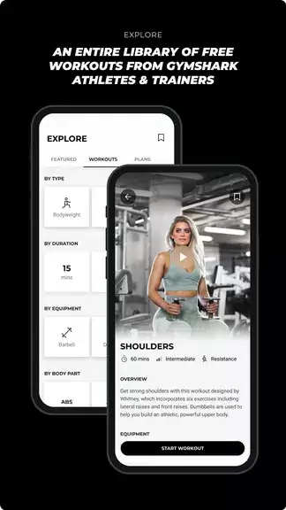 Gymshark Training: Fitness App应用截图第2张