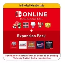 Nintendo Switch Online Expansion Pack Membership