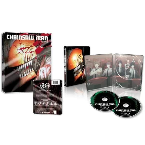 Chainsaw Man Season 1 Steelbook Blu-ray Hits Walmart at Unbeatable Price