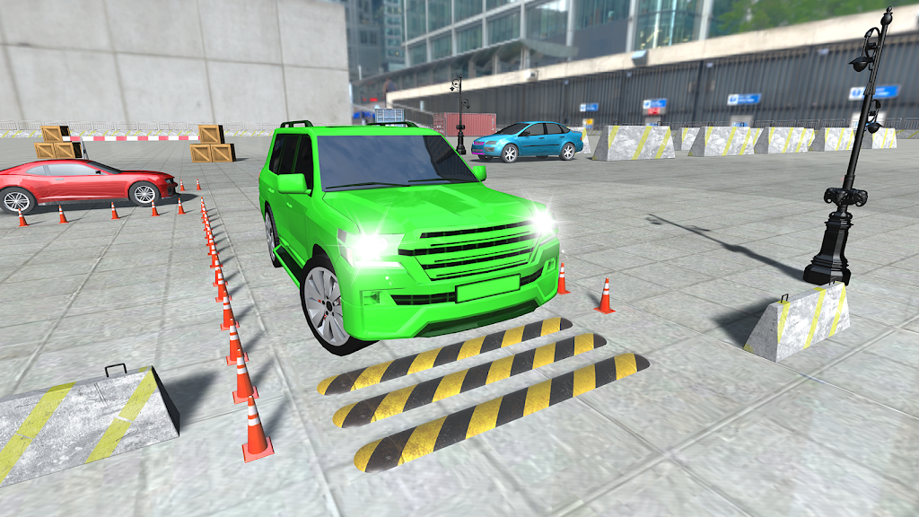 Prado Car Parking Driving Game Captura de pantalla 2