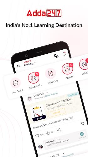 Adda247-Exam Prep to Selection Screenshot 1