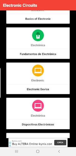 Electronics Circuits Captura de tela 3