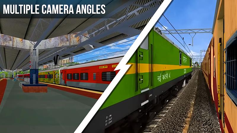 Ind Express Train Simulator Captura de pantalla 1