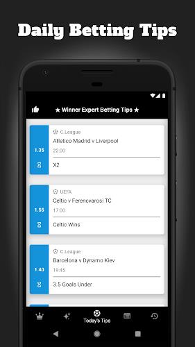 Winner Expert Betting Tips Captura de pantalla 1