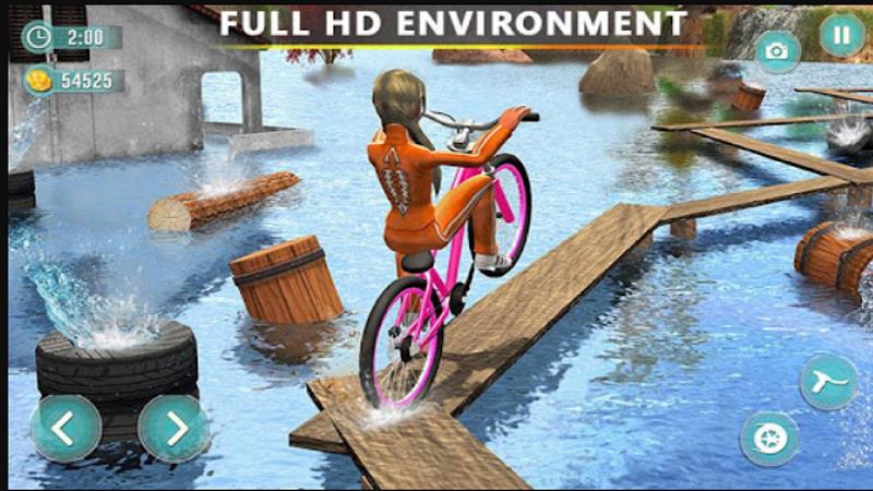 Offroad Bicycle Bmx Stunt Game Captura de tela 4