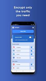 NotVPN - Unlimited VPN स्क्रीनशॉट 1