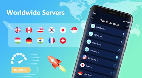 Typhoon VPN - Super Fast VPN Capture d'écran 4