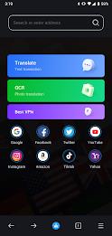 Nice browser: translator&VPN Скриншот 1