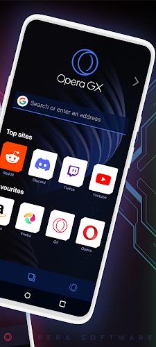 Opera GX: Gaming Browser Captura de tela 2