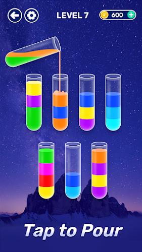 Color Water Sort : Puzzle Game Screenshot 1