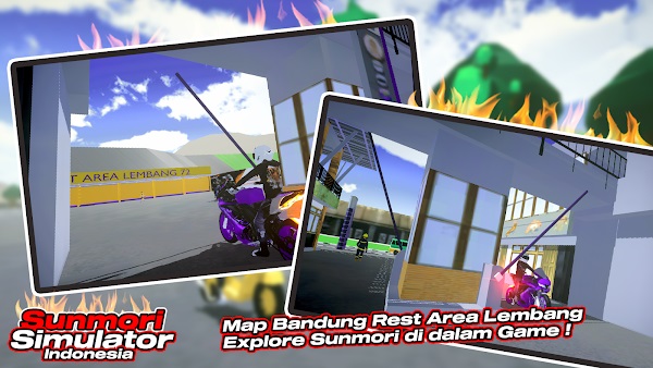 Sunmori Simulator Indonesia Capture d'écran 4