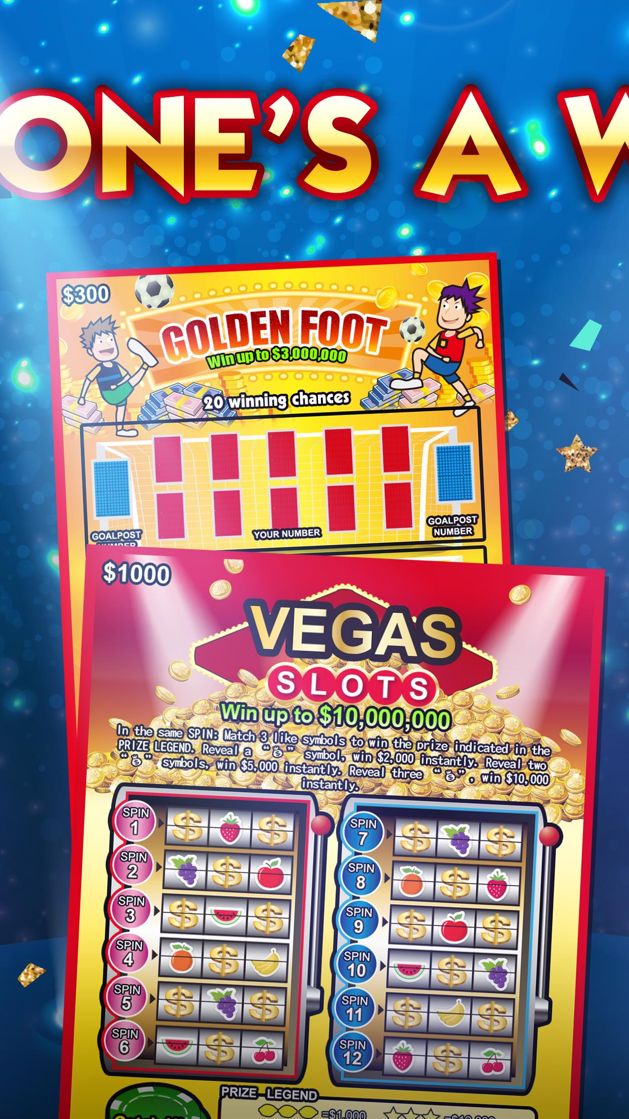 Lottery Scratch Off - Mahjong Screenshot 2
