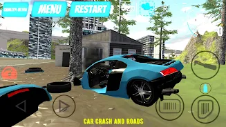 Car Crash And Roads スクリーンショット 1