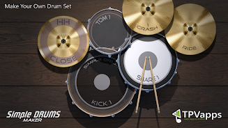 Drums Maker: Drum simulator Скриншот 1