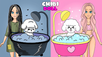 Chibi Dolls LOL: Dress up Game Capture d'écran 2