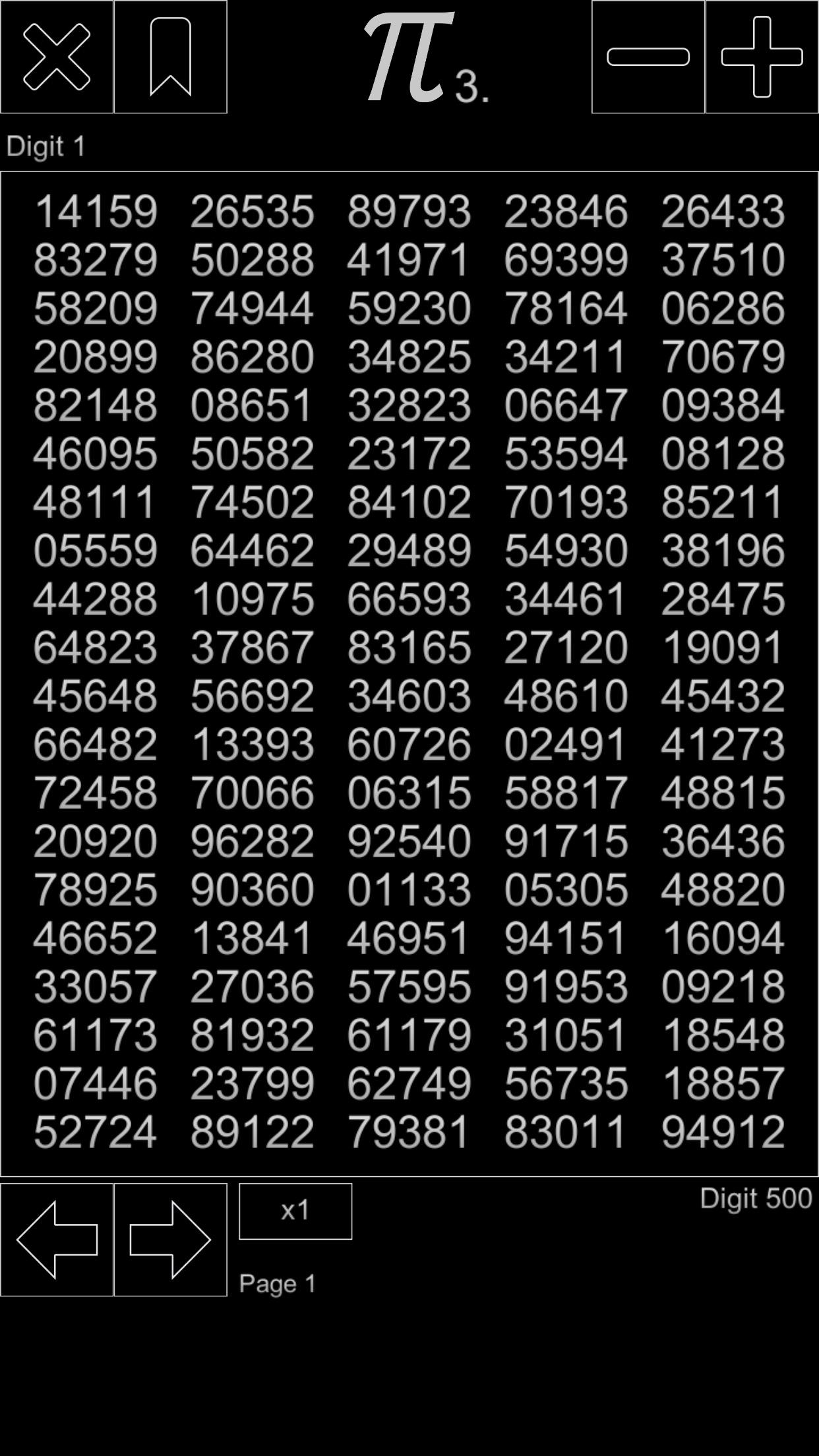 Memorize Pi Digits - 3.14π スクリーンショット 2