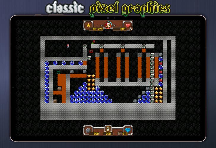 Catacombs: Arcade pixel maze Captura de tela 3