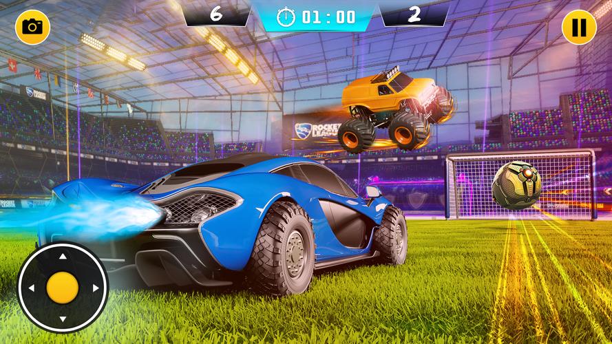Rocket Car Racing Games 3D Captura de tela 1
