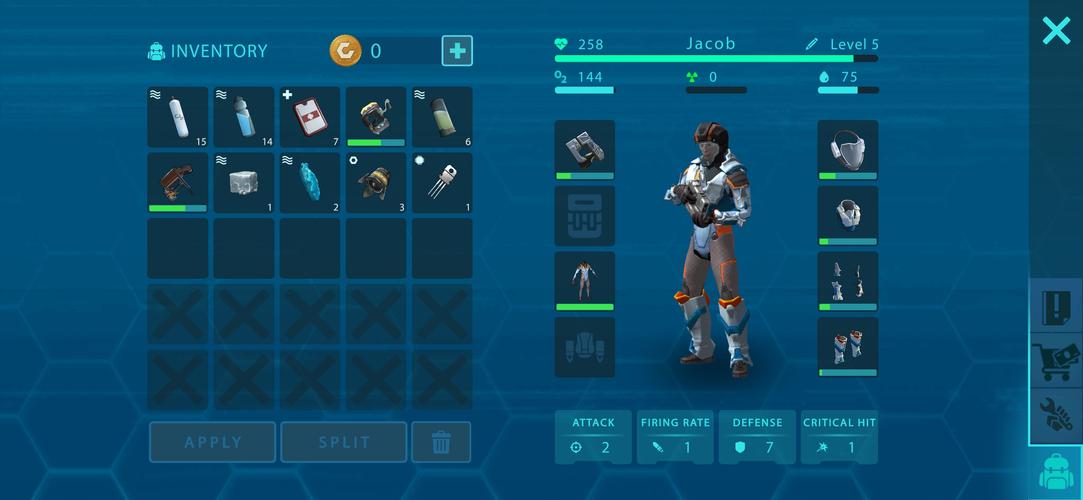 Space Stars: RPG Survival Pro 스크린샷 1