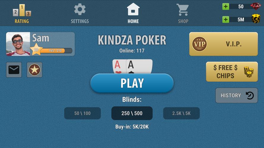 Kindza Poker Screenshot 4