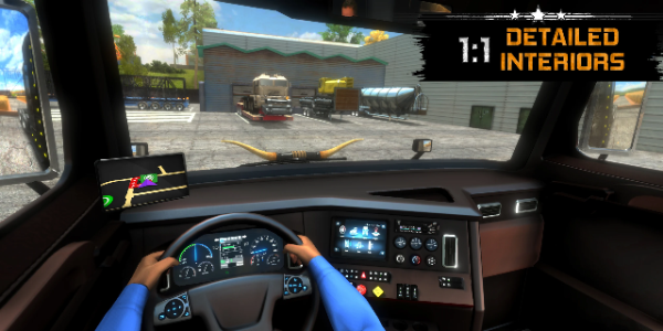 Truck Simulator USA Revolution Captura de pantalla 2
