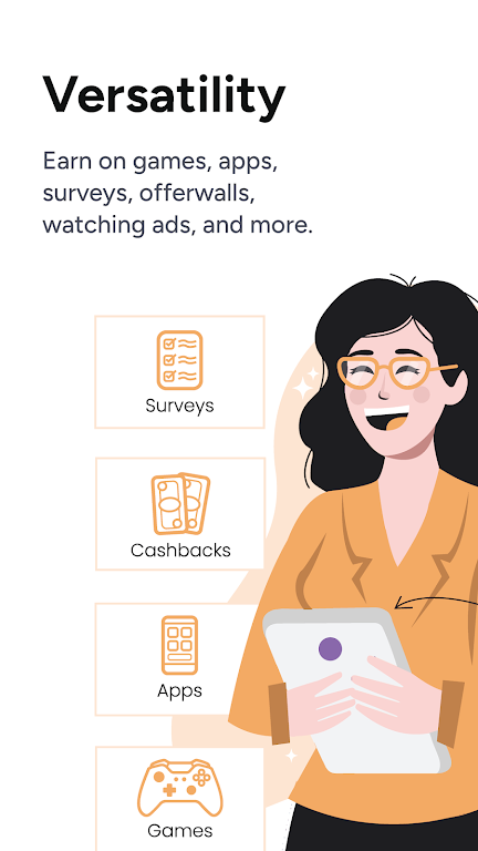 Earnweb: Earning app & website Captura de tela 3
