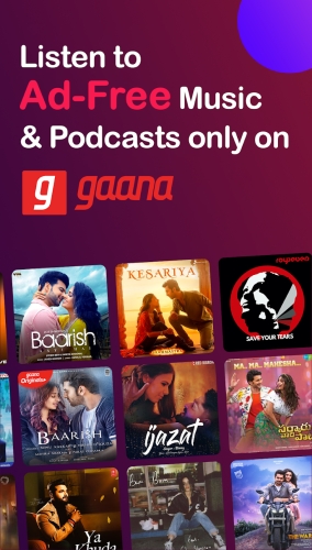 Gaana: MP3 Songs, Music App Capture d'écran 3