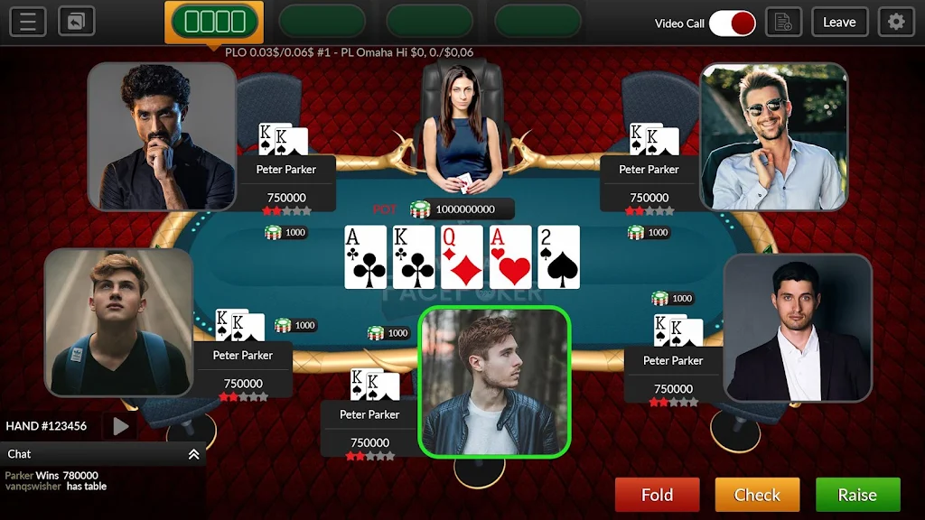 Wonga Face Poker स्क्रीनशॉट 3
