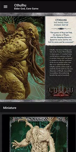 Cthulhu: Death May Die Codex+應用截圖第1張