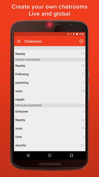 FireChat スクリーンショット 3
