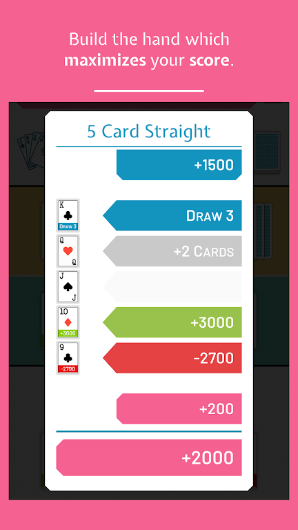 9-Draw: Poker Solitaire Puzzle Captura de pantalla 4