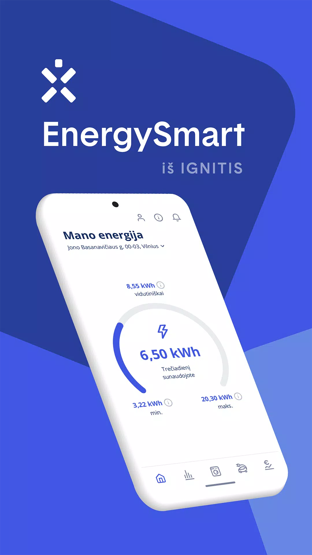 Ignitis EnergySmart Captura de pantalla 1