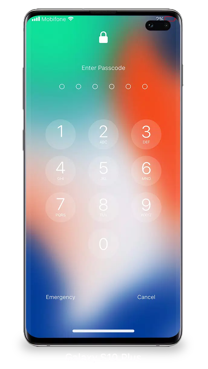 Pantalla de bloqueo iOS 15 Captura de pantalla 1