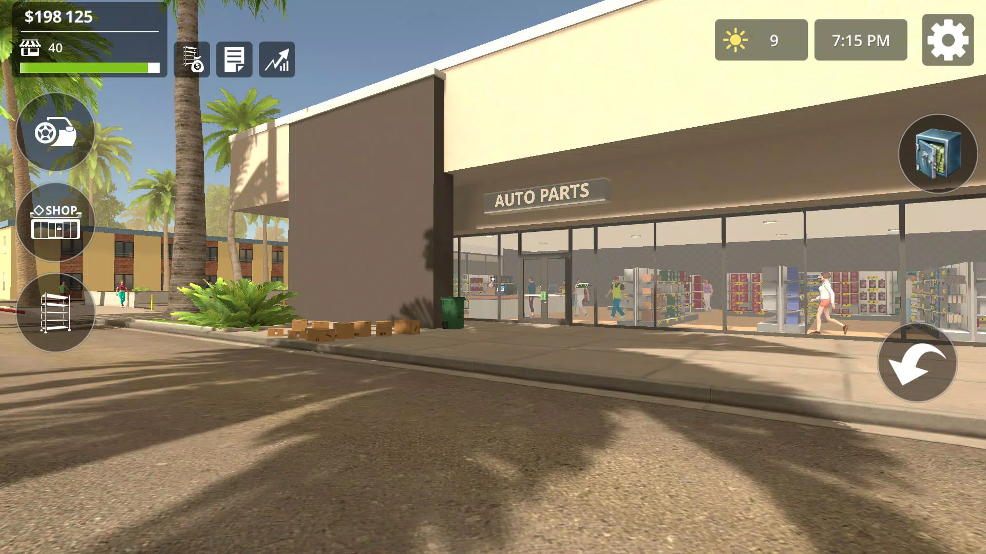 Auto Parts Store Simulator Captura de tela 1