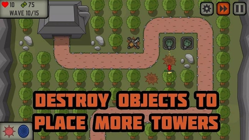 Tactical War: Tower Defense Скриншот 3