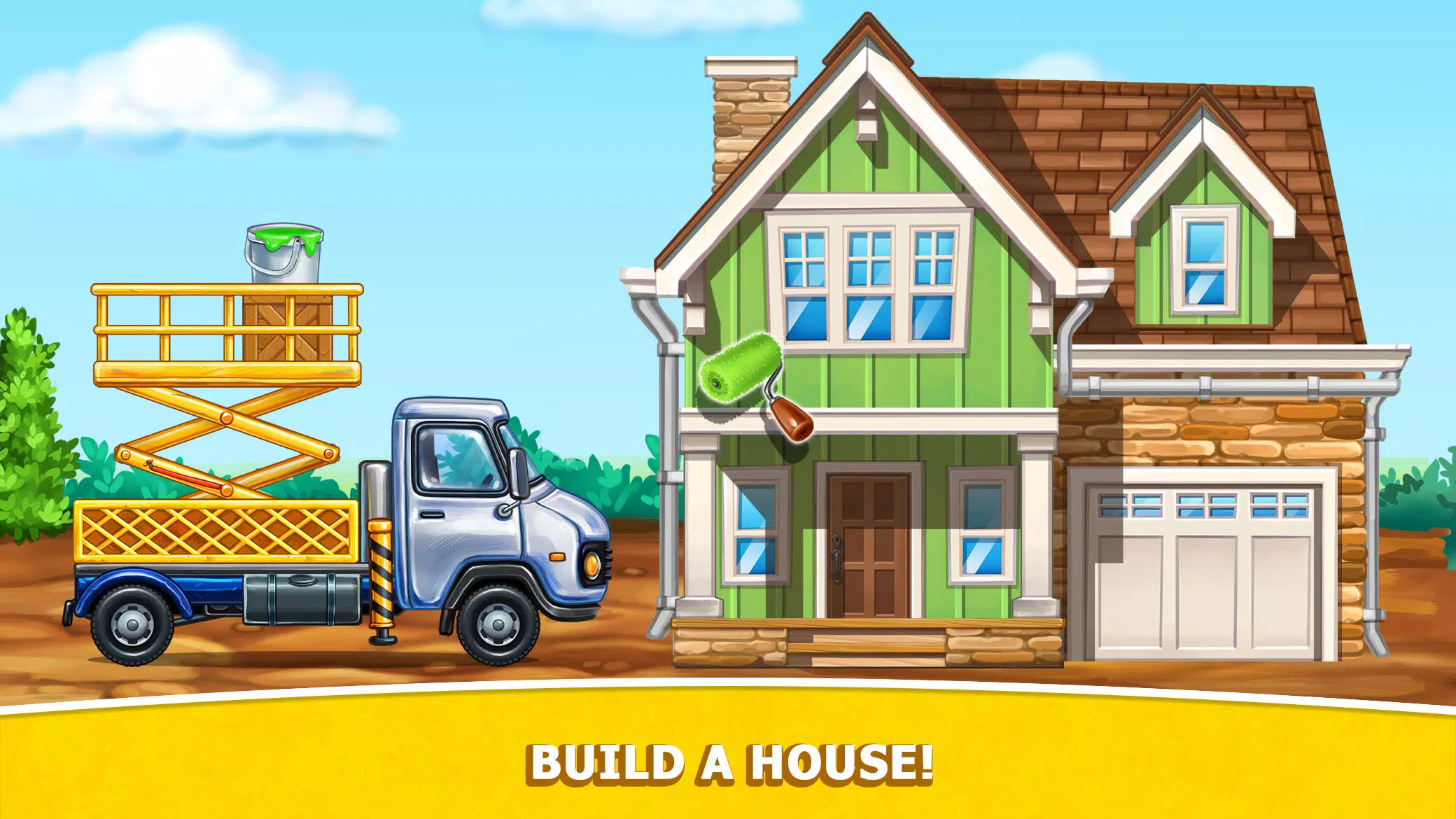 Kids Truck: City Builder Games Captura de tela 4