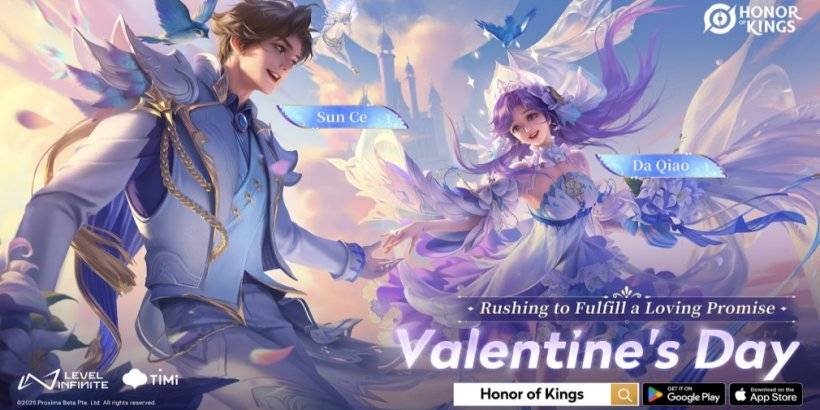 Honor de la actualización del Día de San Valentín de Kings: nuevas pieles y recompensas